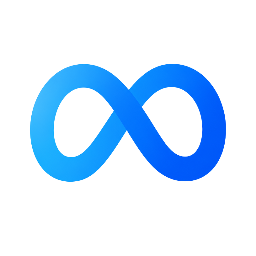 Meta AI logo